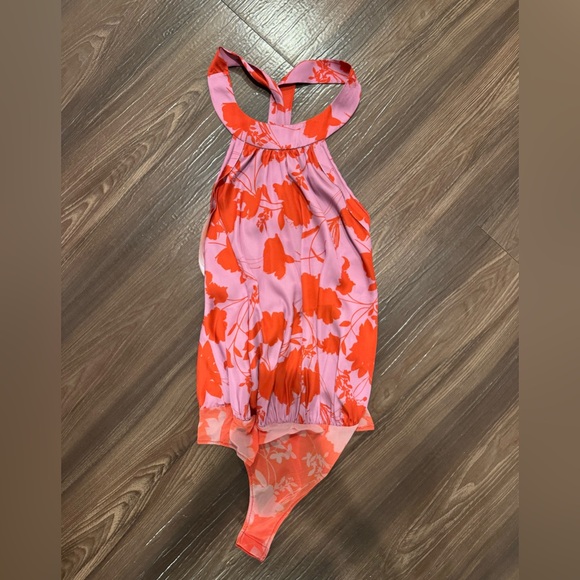 Free People Floral Halter Top - Picture 1 of 7